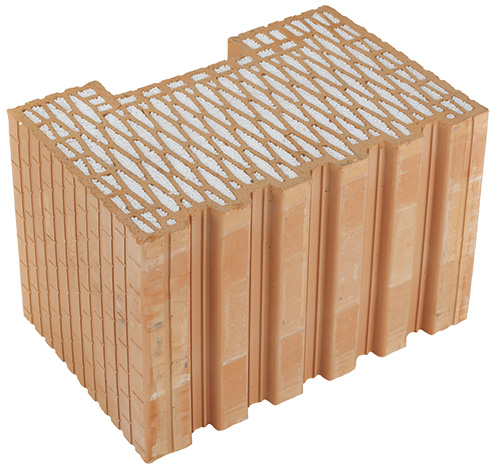 Heluz Cihla Family 38-K 2in1 broušená 247x380x249mm P10 (72)