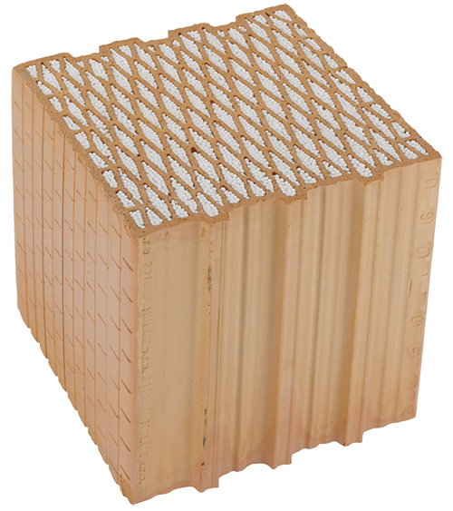 Heluz Cihla Family 25 2in1 broušená 247x250x249mm P10 (120)