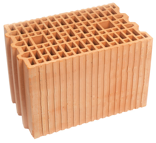 Heluz Cihla Uni 25 broušená 375x250x249mm P12,5 (72)