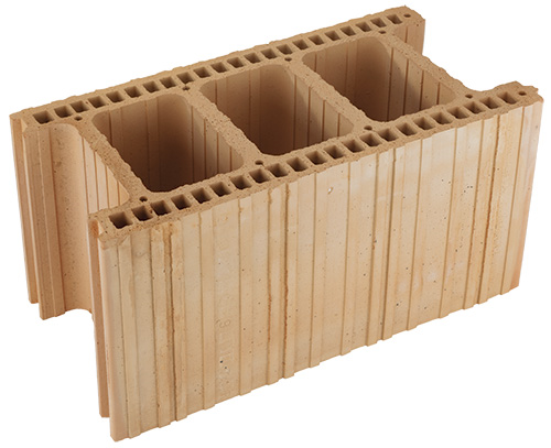 Heluz Cihla Aku 25 zalévaná broušená 497x250x249mm P8 (60)