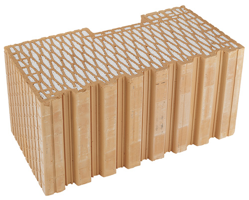 Heluz Cihla Family 50-K 2in1 broušená 247x500x249mm P8 (60)