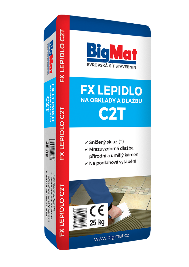BigMat Lepidlo na obklady a dlažbu C2T 25 kg