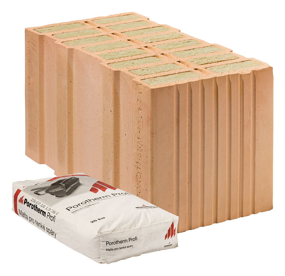 Porotherm Cihla 50 T Profi 1/2 123x500x249mm P8 (96)