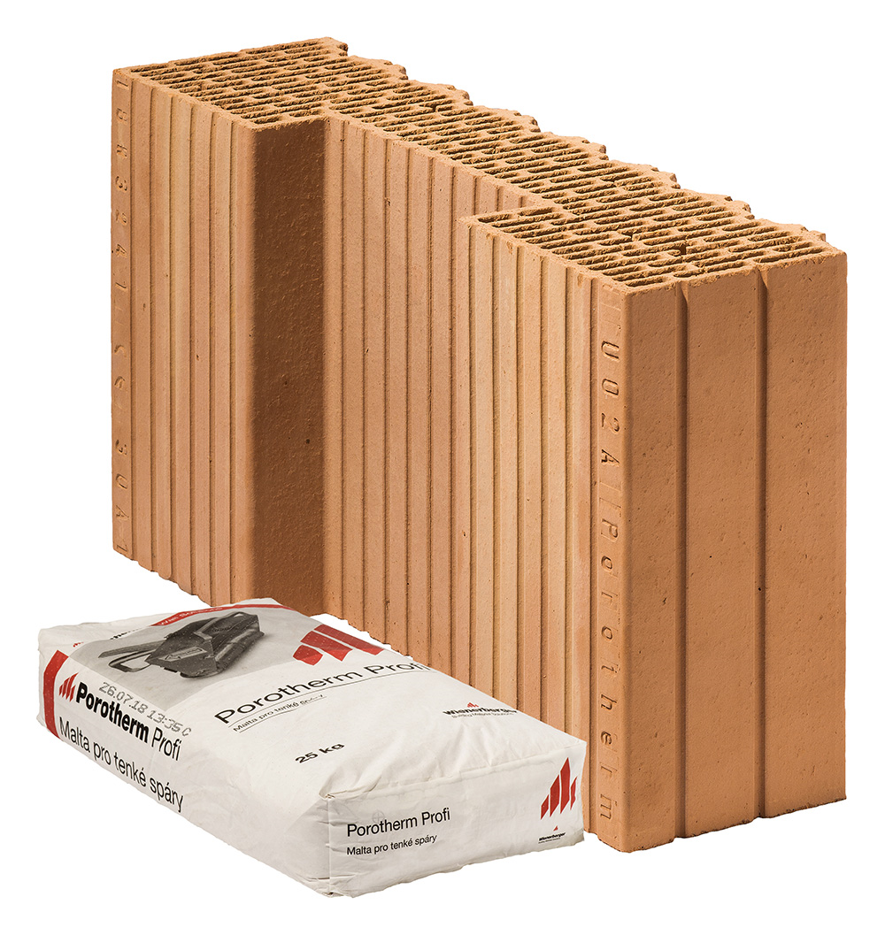 Porotherm Cihla 50 EKO+ Profi 1/2 K 125x500x249mm P8 (80)