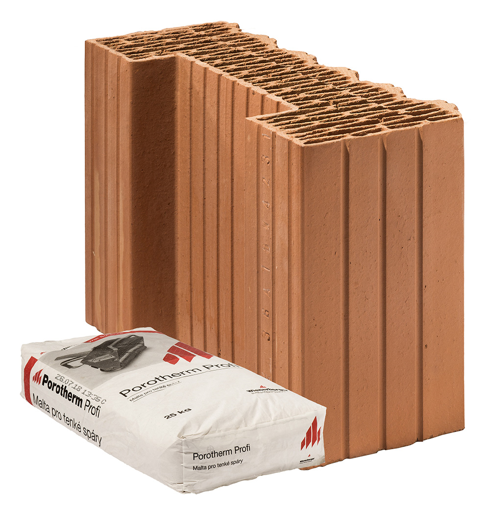 Porotherm Cihla 38 EKO+ Profi 1/2 K 125x380x249mm P8 (120)