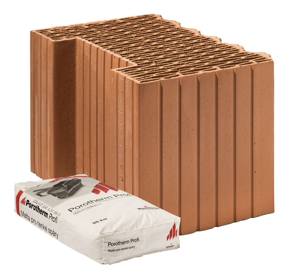 Porotherm Cihla 38 EKO+ Profi K 250x380x249mm P8 (60)