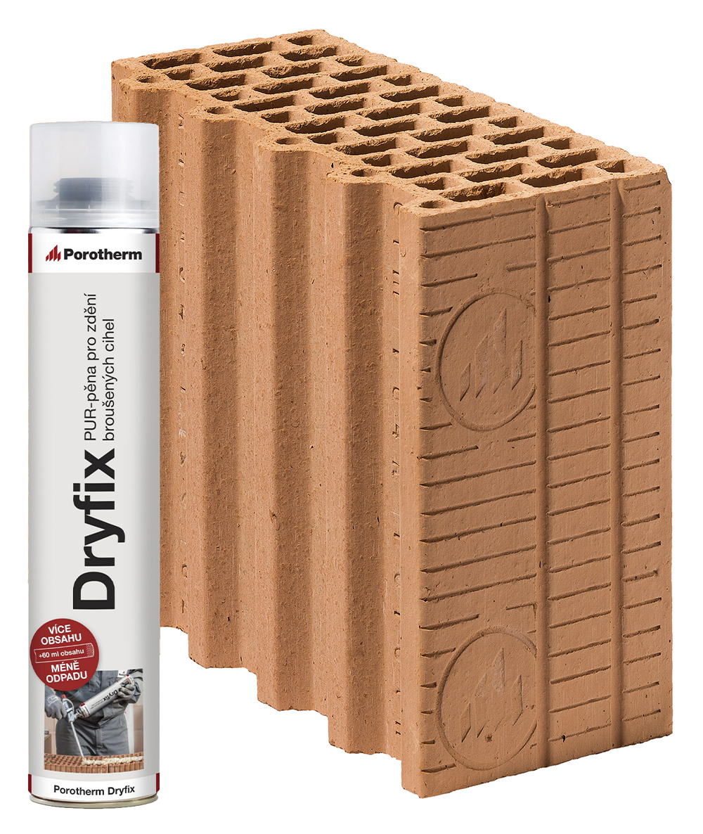 Porotherm Cihla 30 Dryfix 1/2 125x300x249mm P15 (160)