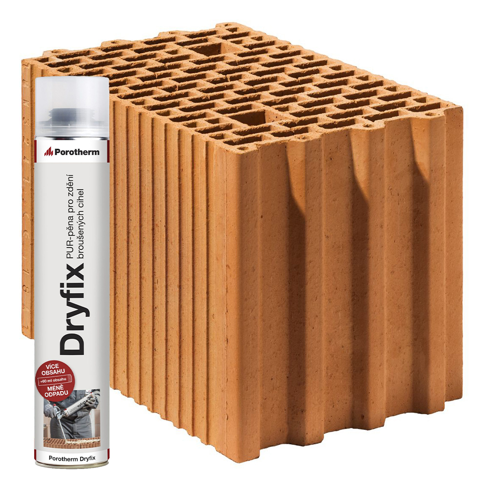 Porotherm Cihla 24 Dryfix 372x240x249mm P10 (60)
