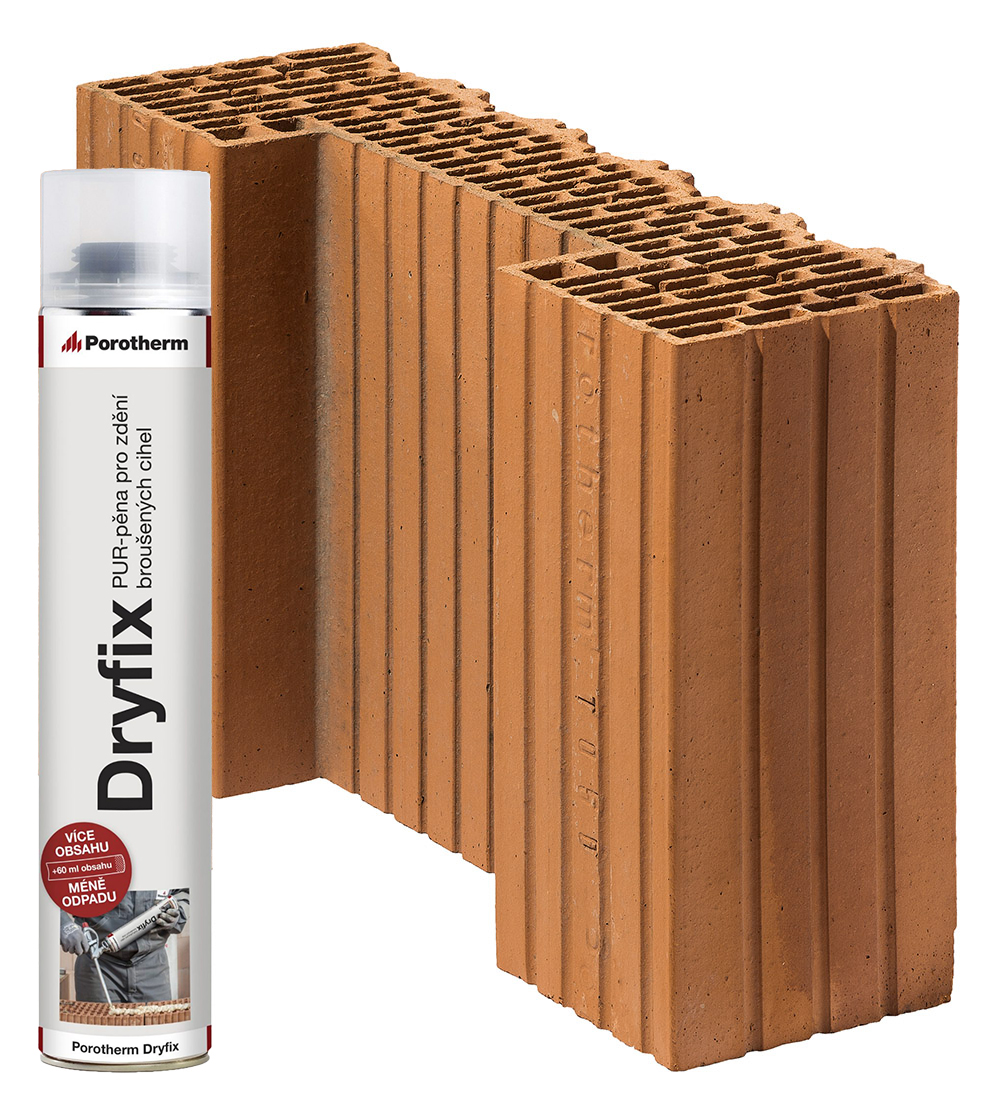 Porotherm Cihla 44 EKO+ Dryfix 1/2 K 125x440x249mm P8 (120)