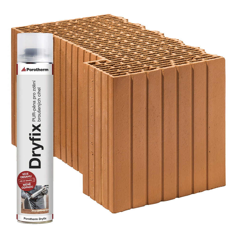 Porotherm Cihla 44 EKO+ Dryfix K 250x440x249mm P8 (60)