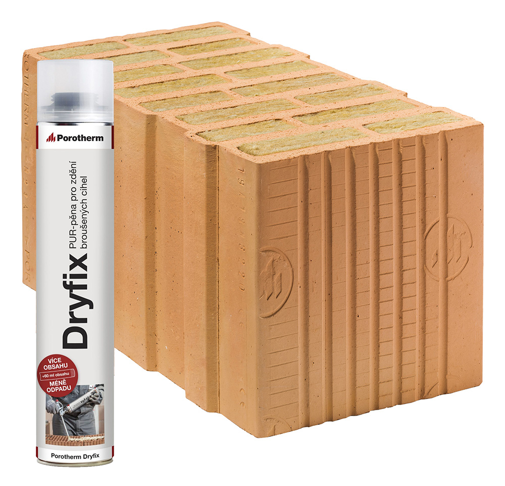 Porotherm Cihla 50 T Dryfix 248x500x249mm P8 (48)