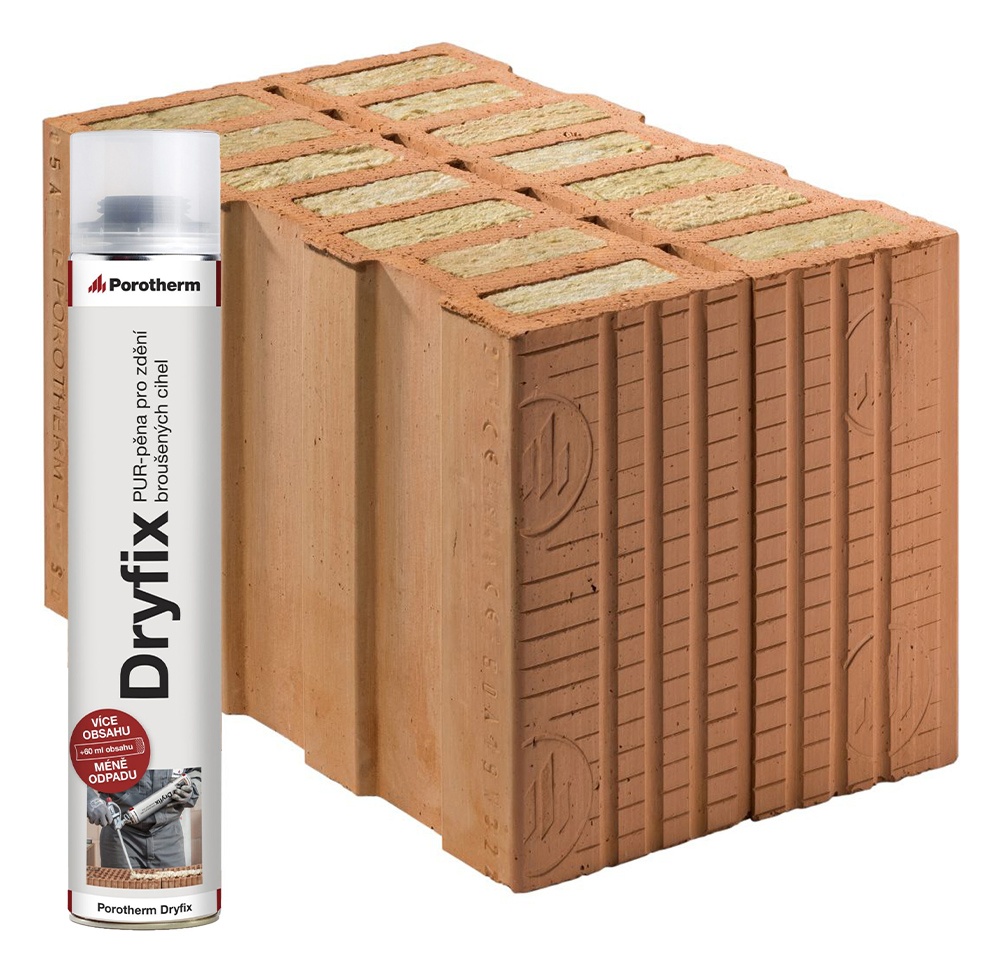 Porotherm Cihla 44 1/2 TB Dryfix 123x440x249mm P10 (144)