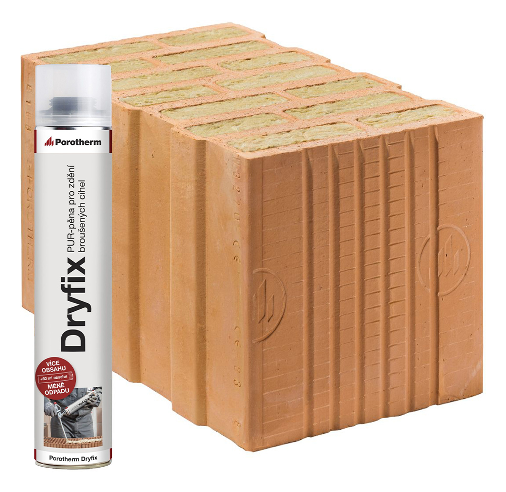 Porotherm Cihla 44 T Dryfix 248x440x249mm P8 (72)