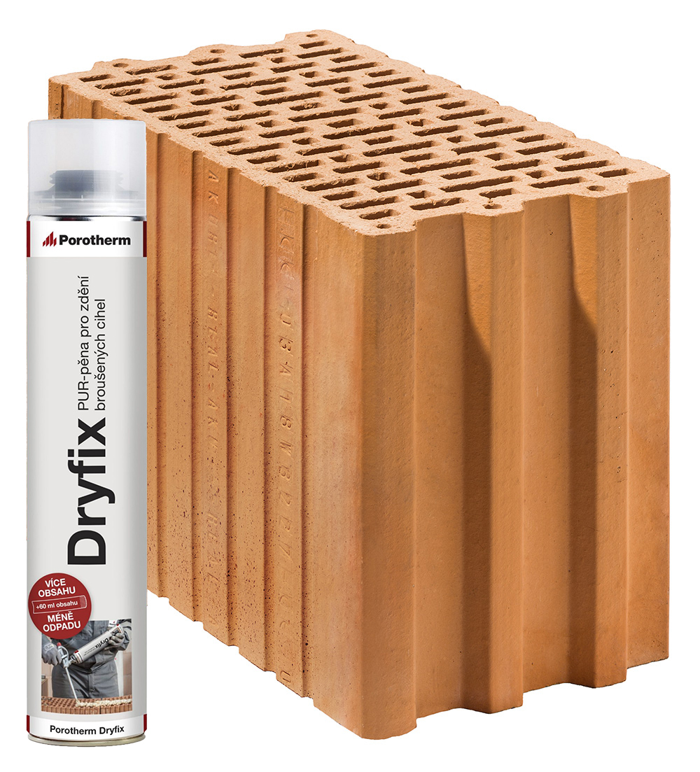 Porotherm Cihla 19 AKU Dryfix 372x190x249mm P15 (72)