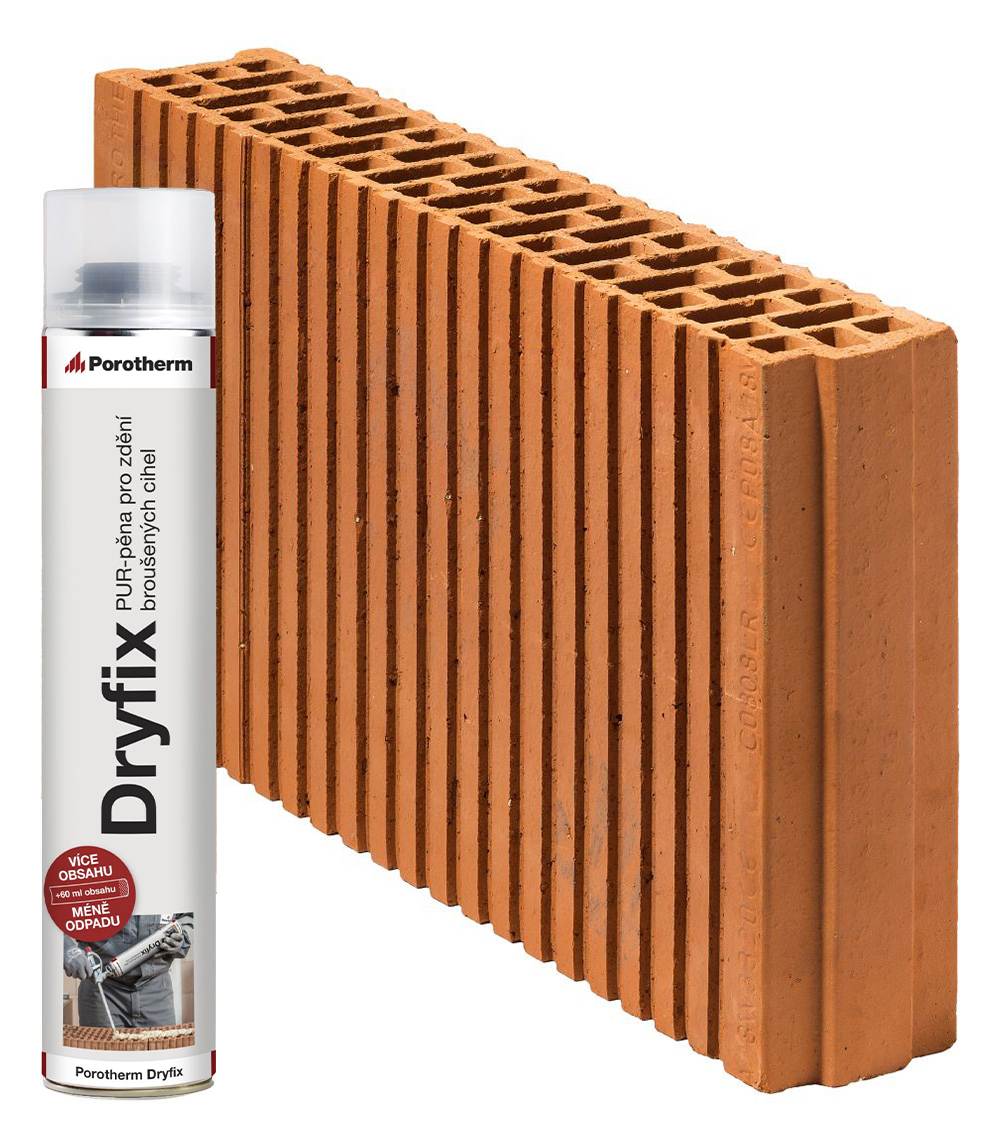 Porotherm Cihla 8 Dryfix 80x497x249mm P12 (120)