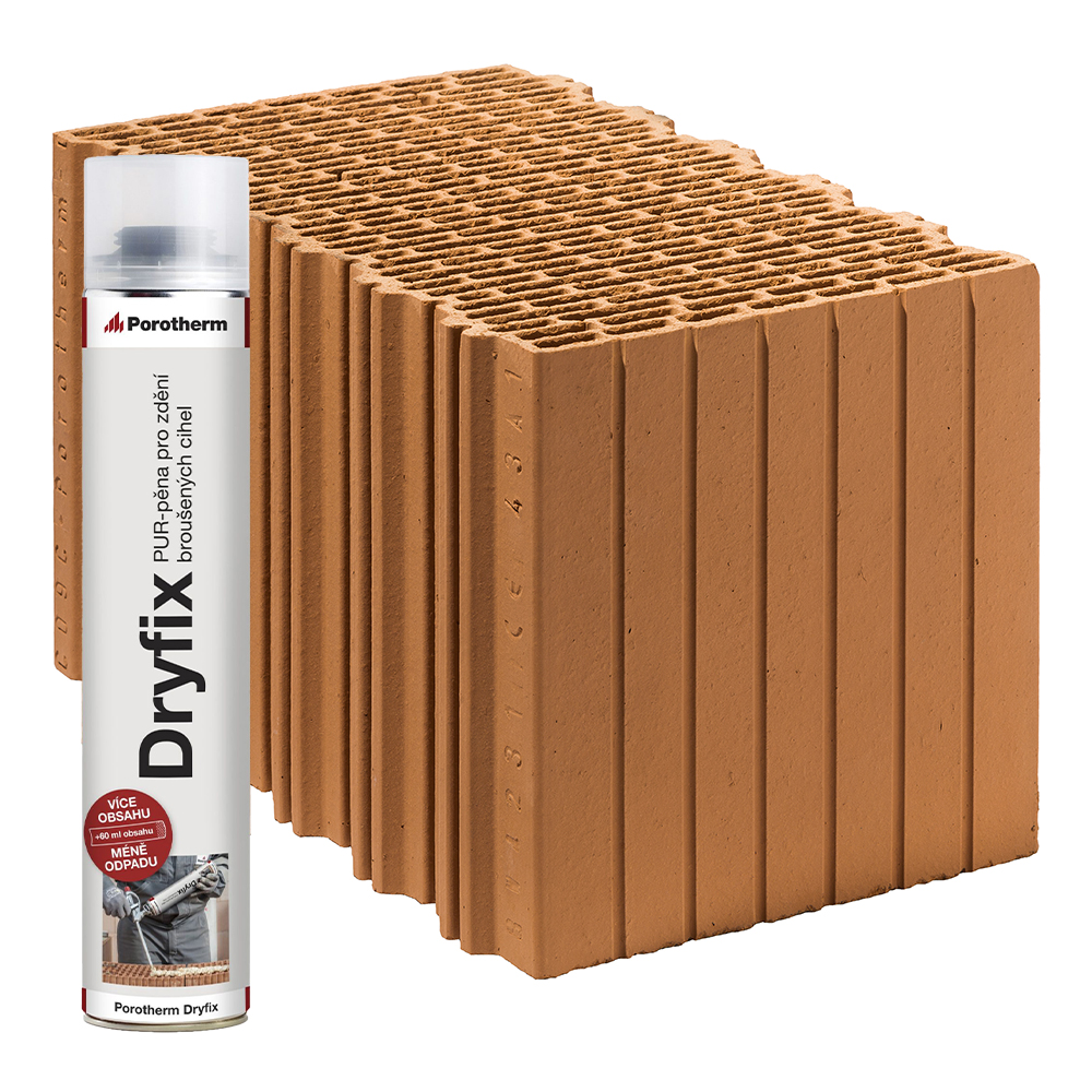 Porotherm Cihla 44 EKO+ Dryfix 248x440x249mm P8 (60)