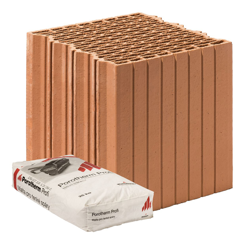 Porotherm Cihla 25 EKO+ Profi 248x250x249mm P10 (80)