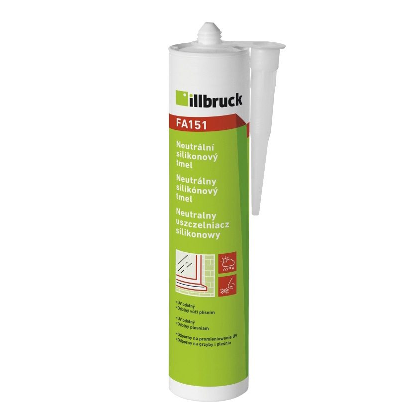 Illbruck Tmel silikonový neutrální (FA151) bílý 310ml