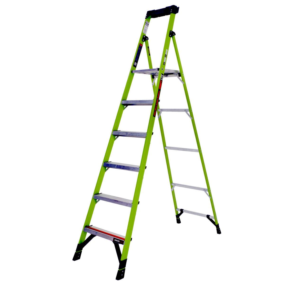 Little Giant Žebřík schůdkový Mightylite 8 Fiberglass