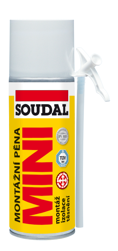 Soudal Pěna montážní trubičková Mini 150 ml