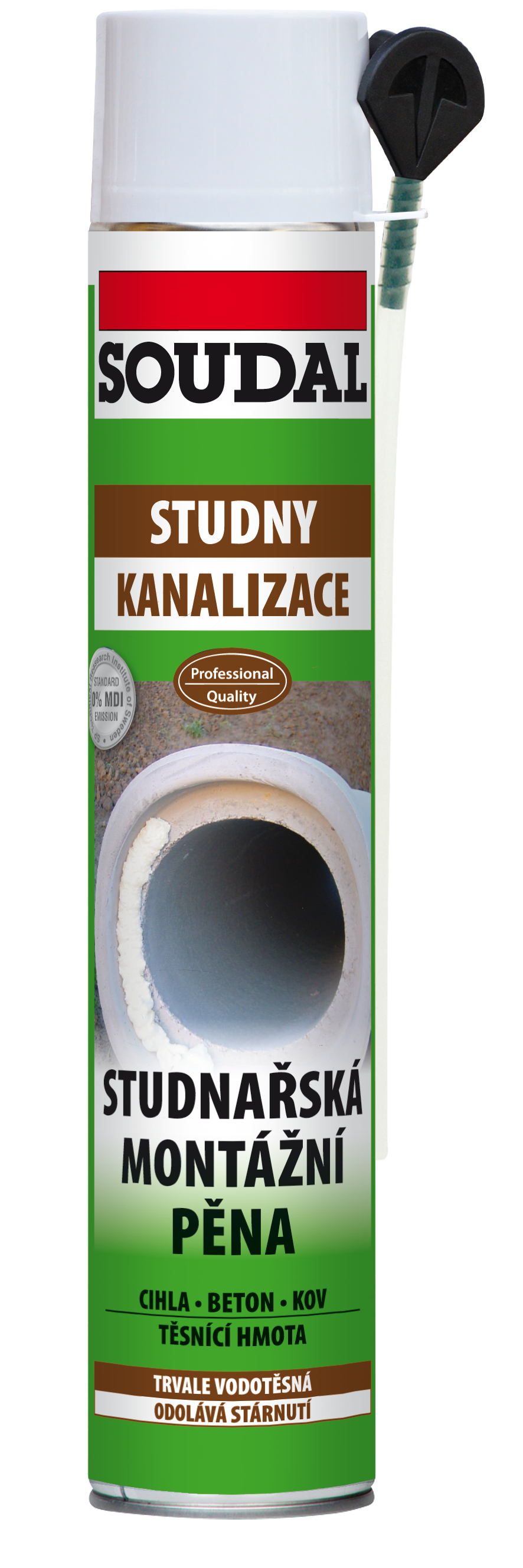 Soudal Pěna montážní studnařská 750 ml