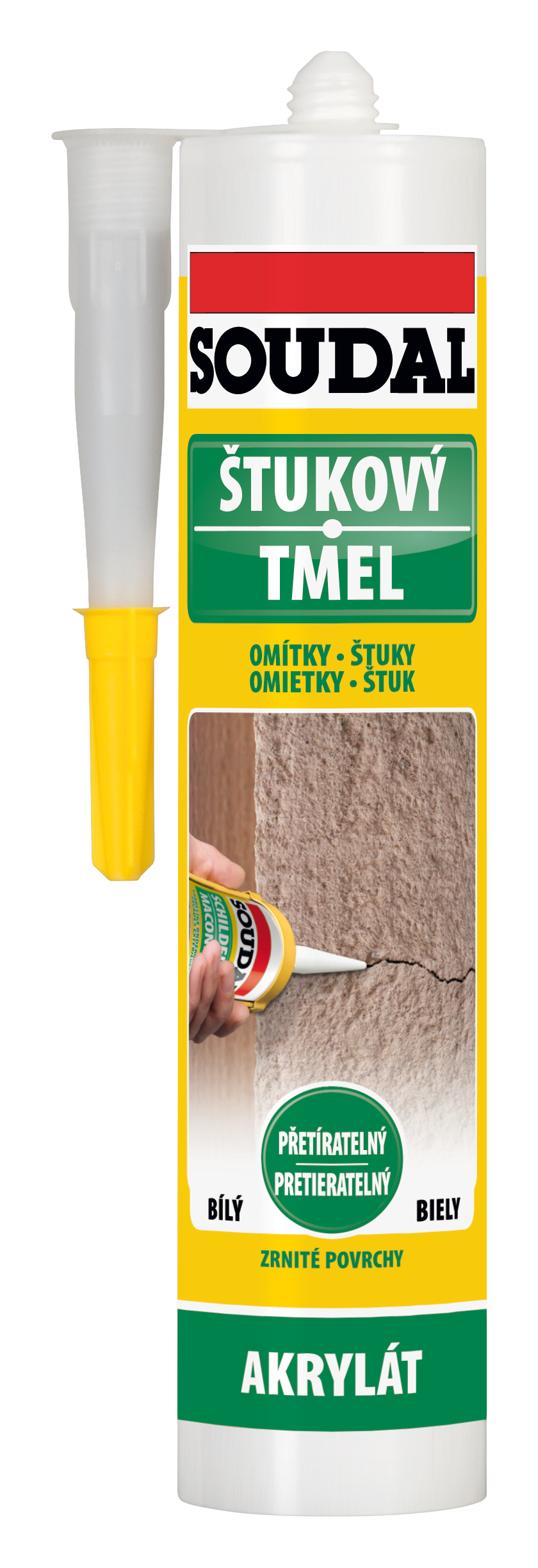 Soudal Tmel štukový 280 ml