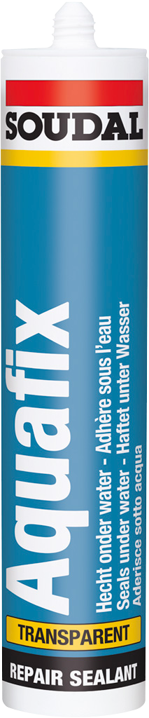 Soudal Tmel těsnicí Aquafix transparent 300 ml