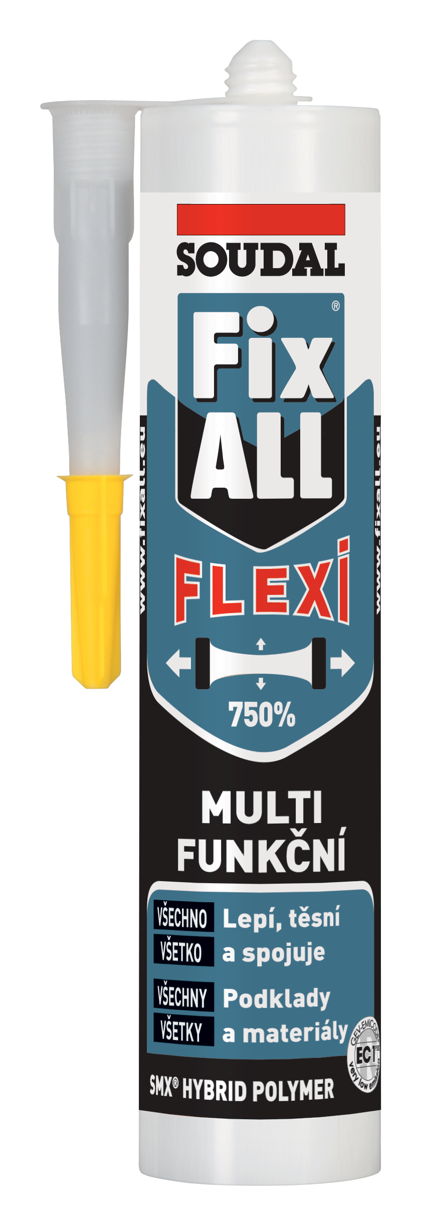 Soudal Tmel lepicí Fix All Flexi černá 290 ml
