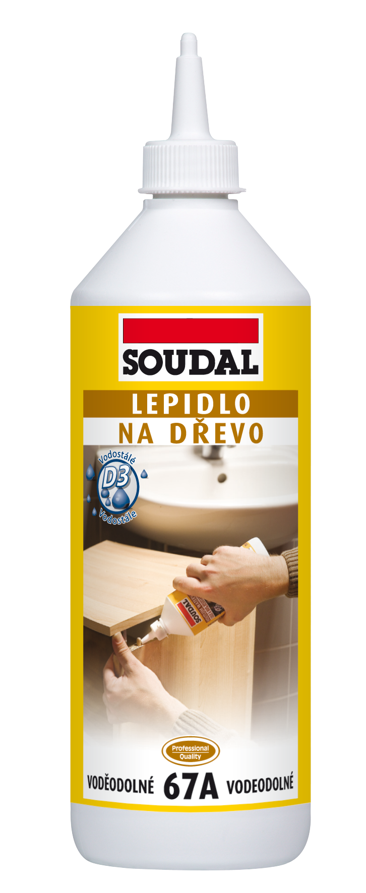 Soudal Lepidlo na dřevo 67A vodostálé 250 g