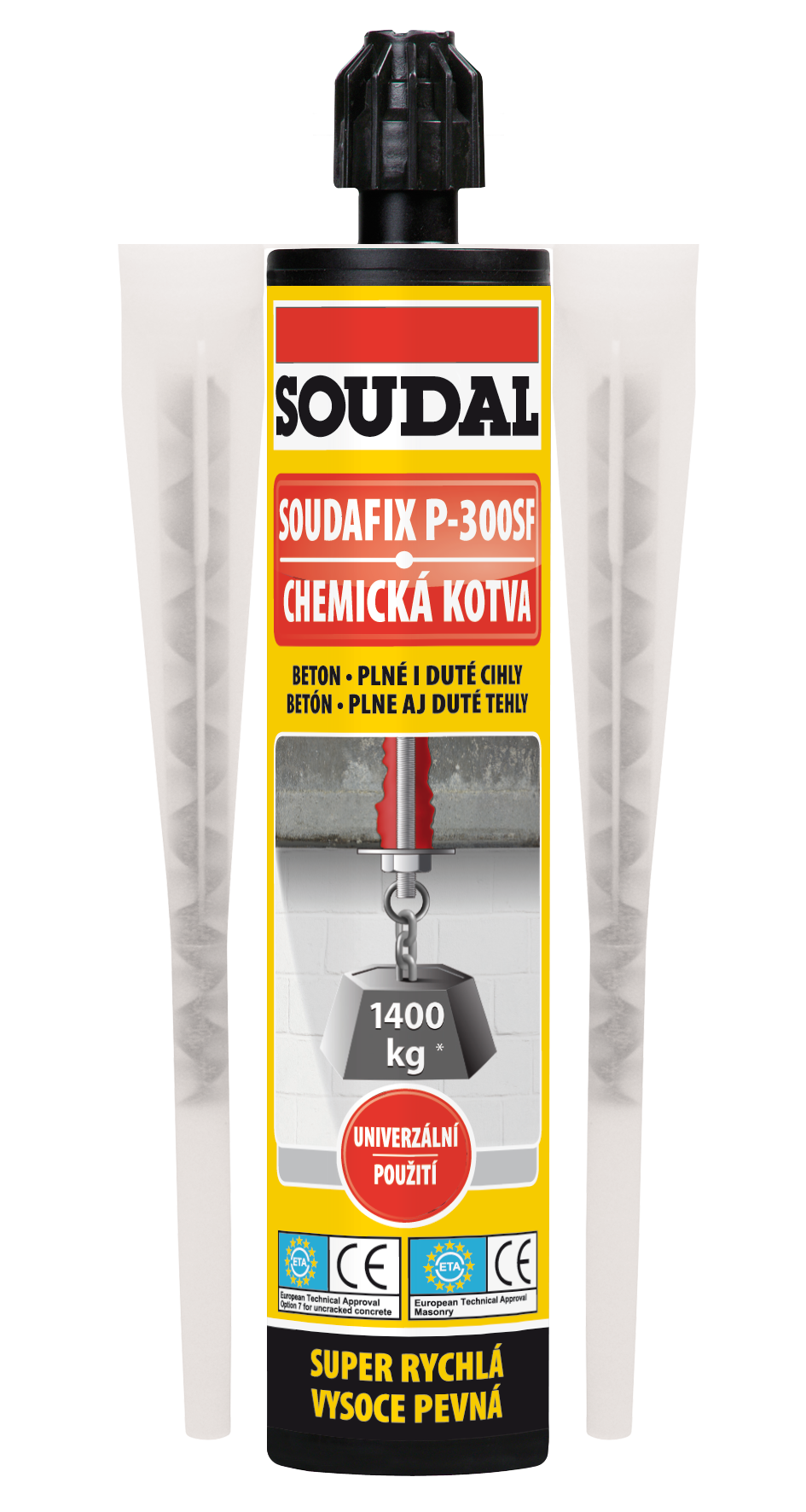 Soudal Kotva chemická Soudafix P-300SF 300 ml