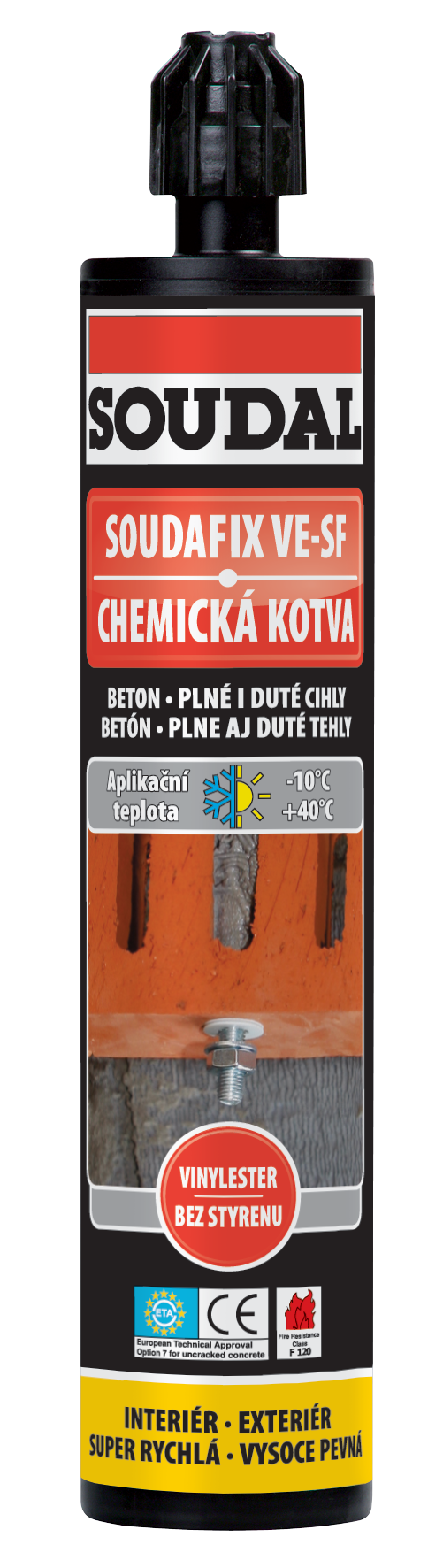 Soudal Kotva chemická Soudafix VE-SF 280 ml