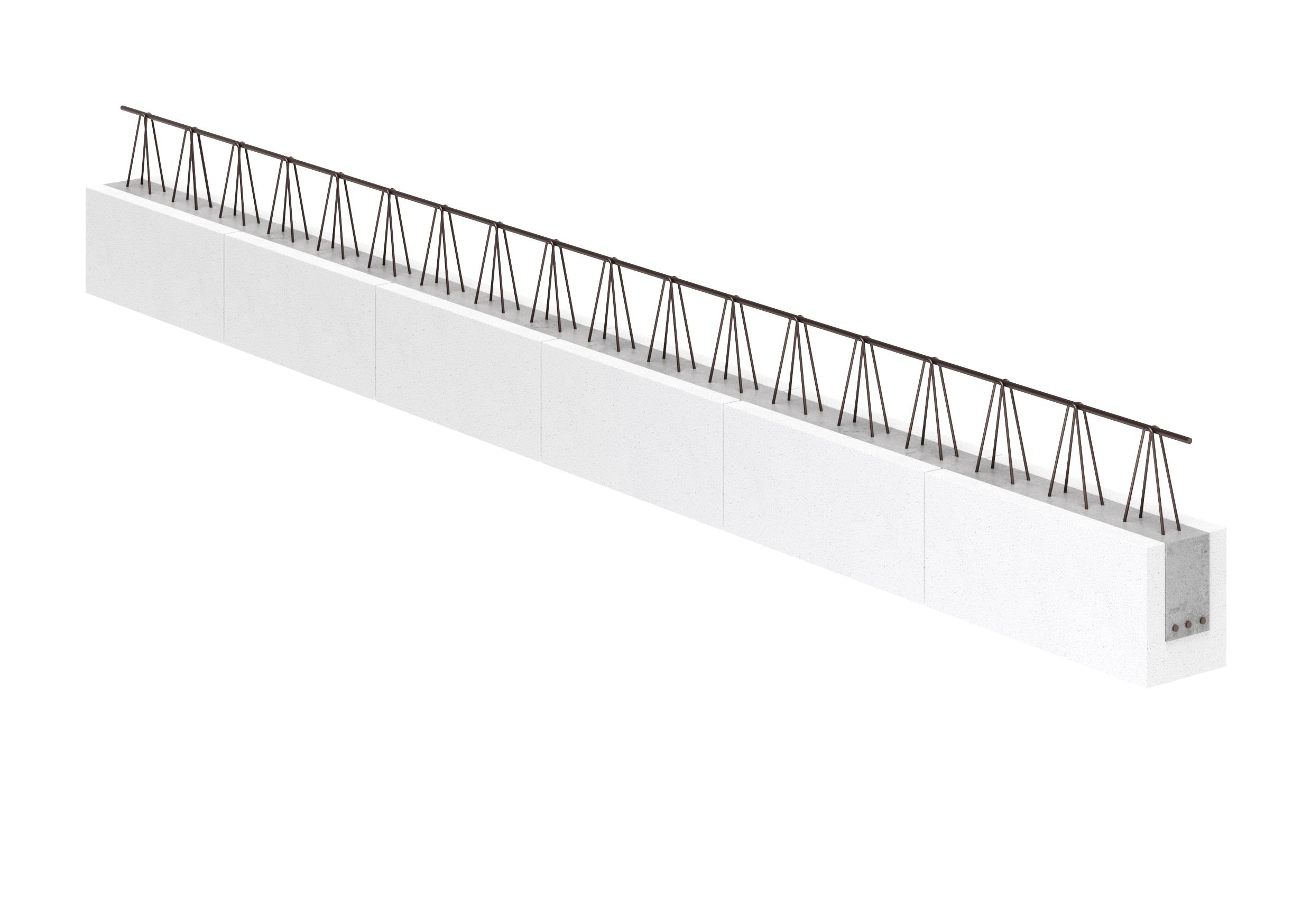 Ytong Překlad betonový prefabrikovaný NBP-U 300x249x4000mm