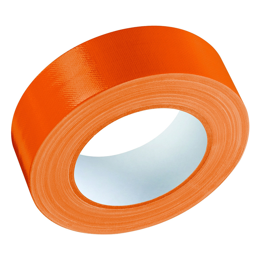 Páska stavební 50mm/50m oranžová, kaučuk. Lepidlo