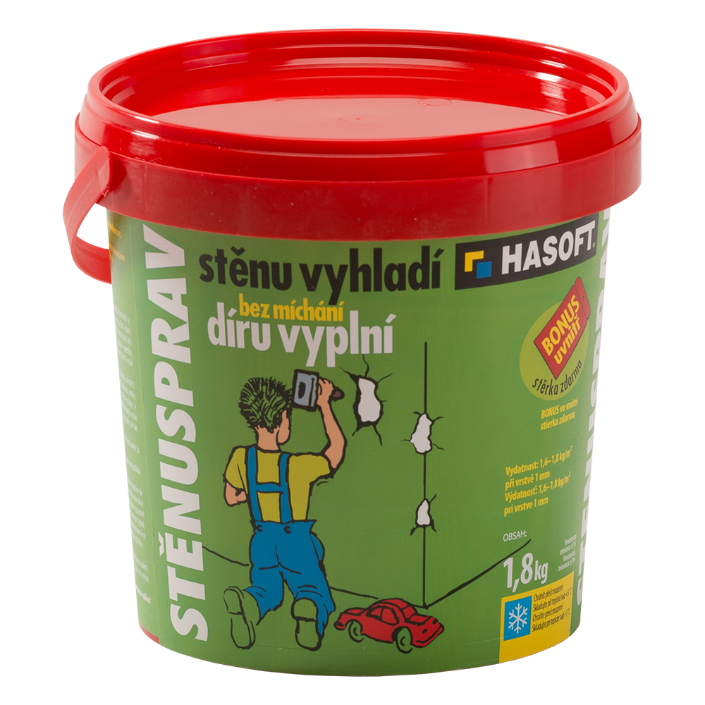 Hasoft Hmota Stěnusprav 1,8 kg