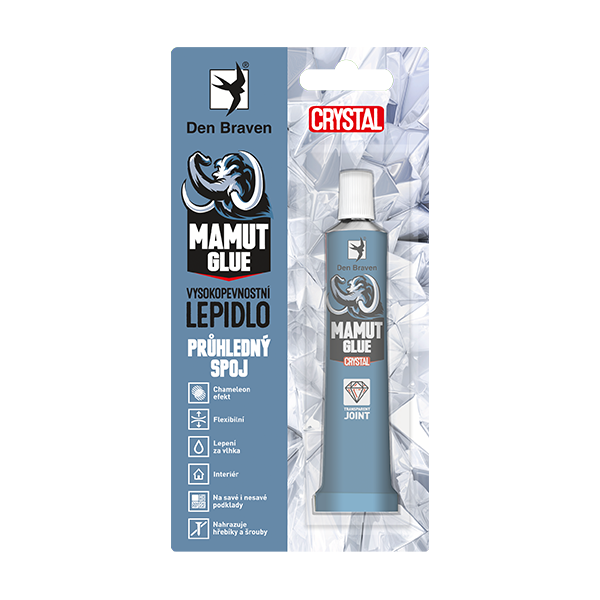 Den Braven Lepidlo Mamut Glue Crystal transparent 25 ml