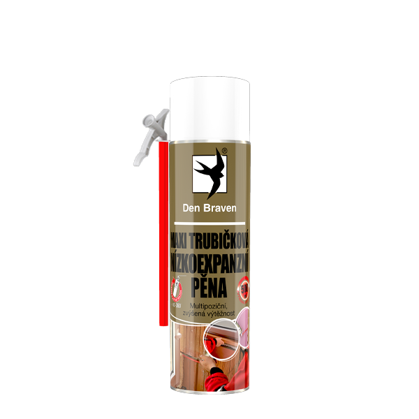 Den Braven Pěna montážní trubičková nízkoexpanzní Maxi 500 ml