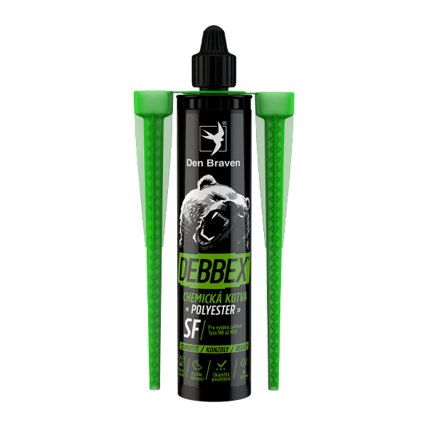 Den Braven Kotva chemická polyester Debbex SF bez styrenu 300 ml