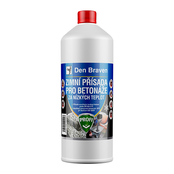 Den Braven Přísada zimní pro betonáže za nízkých teplot 5 L