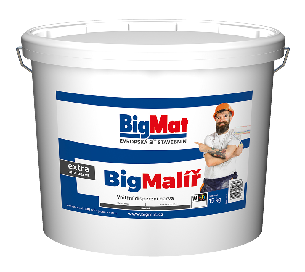 BigMat Barva malířská BigMalíř 15 kg