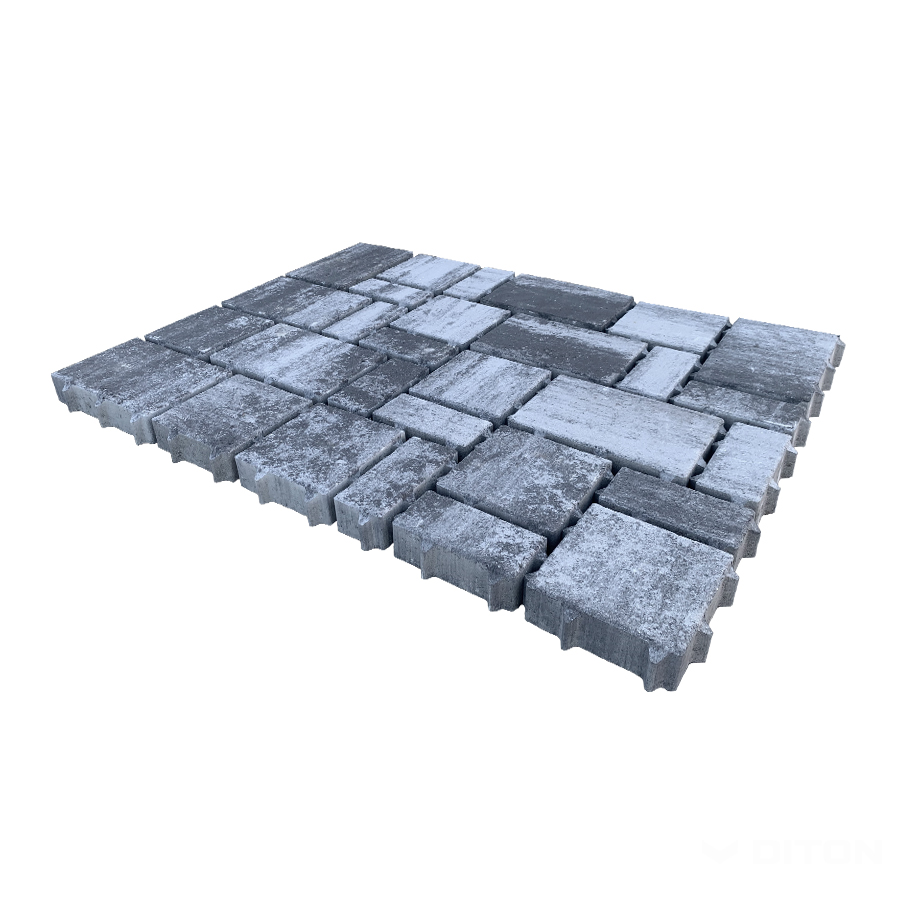 Diton Dlažba betonová Kombi Aqua 60 mm marmo (10,8)