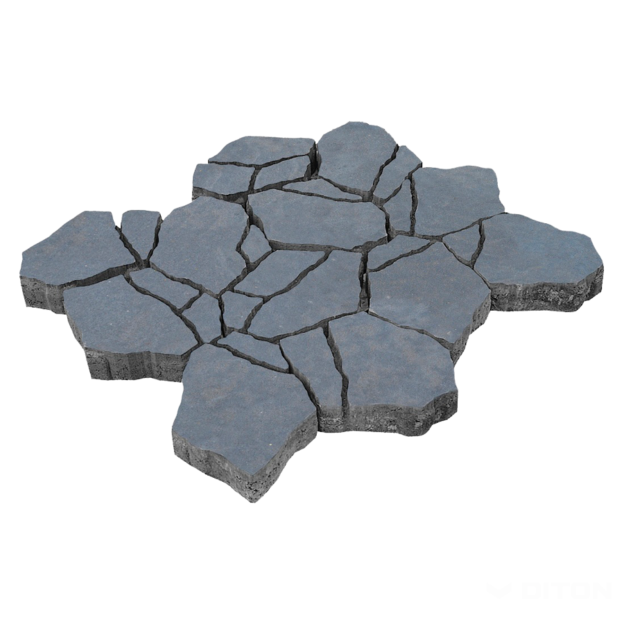 Diton Dlažba betonová Stone 80 mm antracit (7,62)