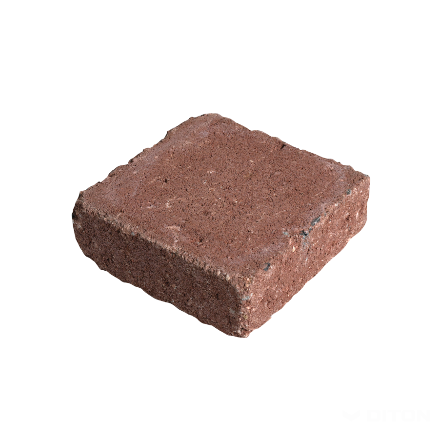 Diton Dlažba betonová History Čtverec 40 mm červená (14)