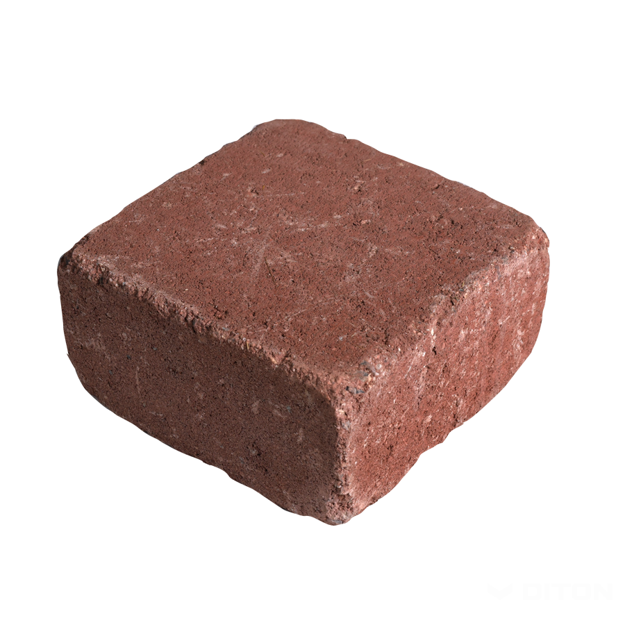 Diton Dlažba betonová History Čtverec 70 mm červená (8,46)
