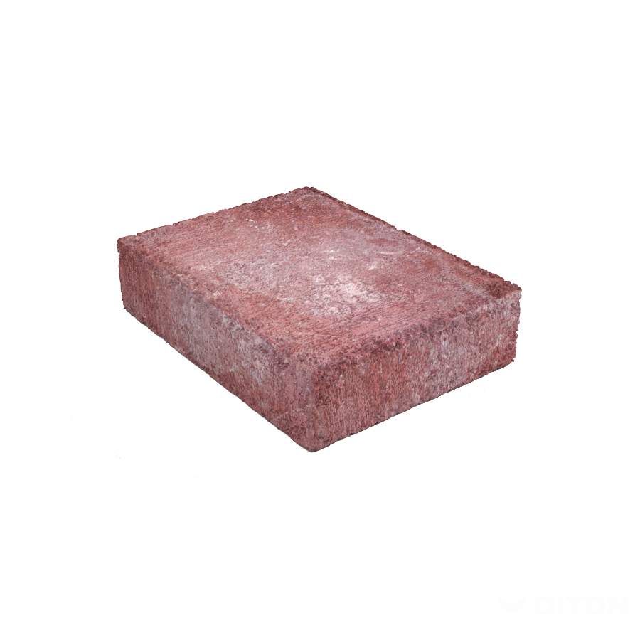 Diton Dlažba betonová History Obdélník (stříška) 70 mm červená (7,52)