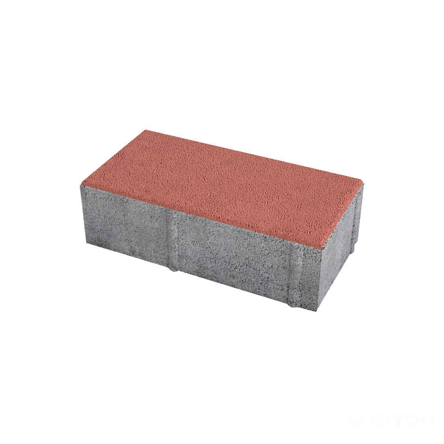 Diton Dlažba betonová Parketa 60 mm červená (10,8)