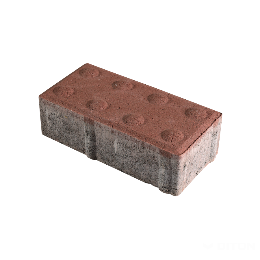 Diton Dlažba betonová Parketa 60 mm slepecká červená (10,8)