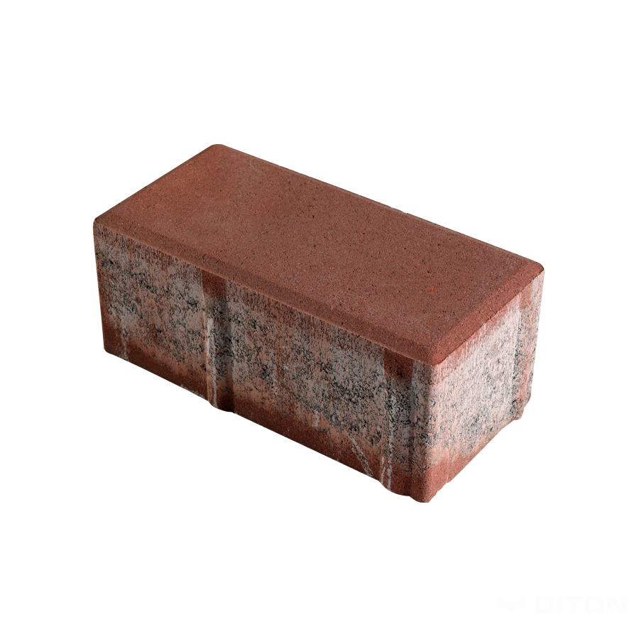 Diton Dlažba betonová Parketa 80 mm červená (8,64)