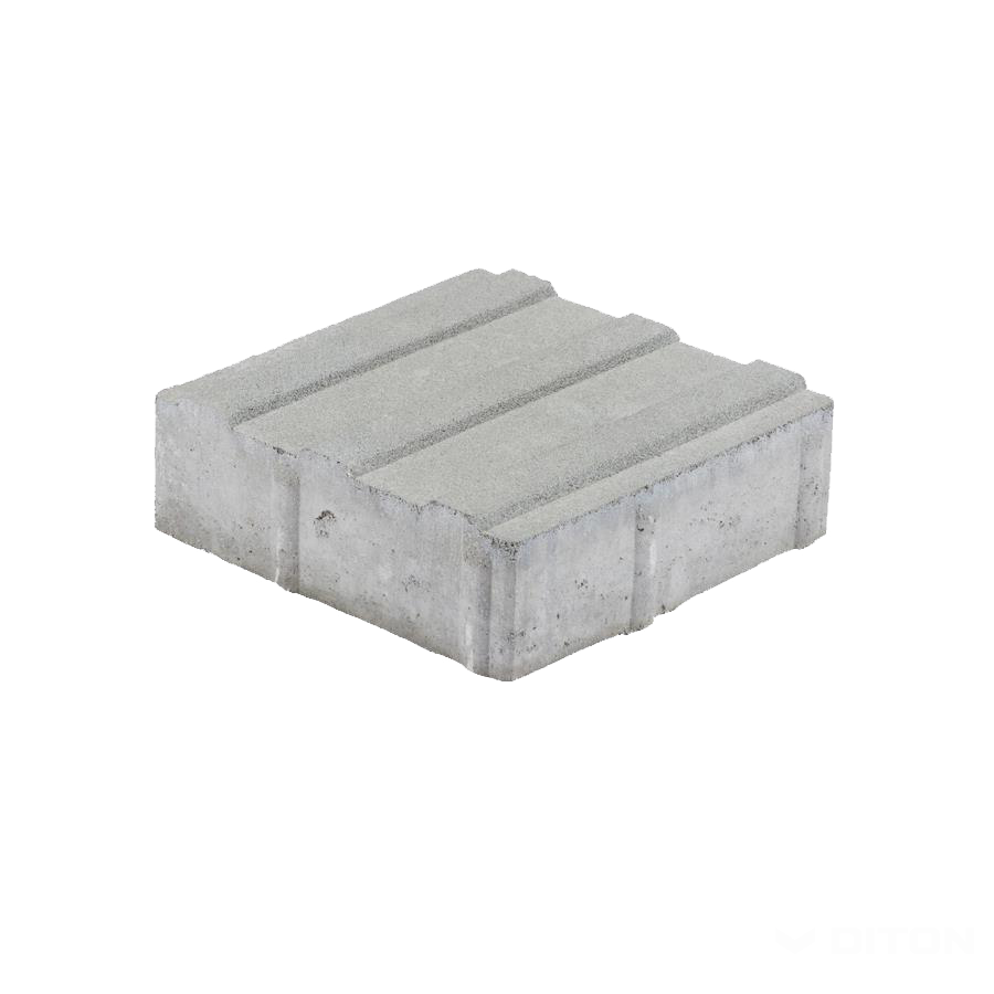 Diton Dlažba betonová Kostka 60 mm vodicí linie přírodní (9,6)