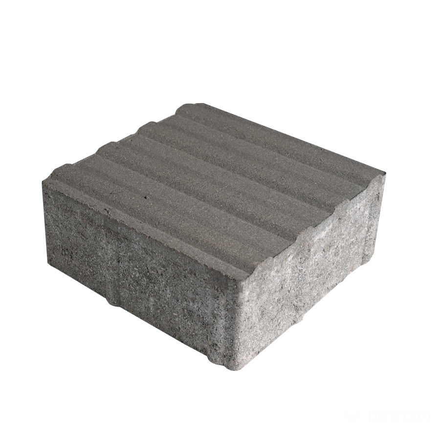 Diton Dlažba betonová Kostka 80 mm vodicí linie přírodní (8,4)