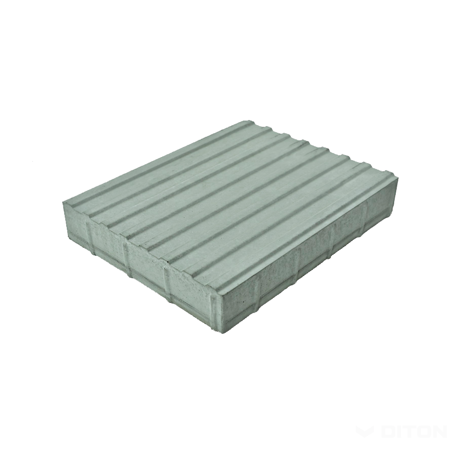 Diton Dlažba betonová Obdélník 80 mm slepecká vodící linie přírodní (32)